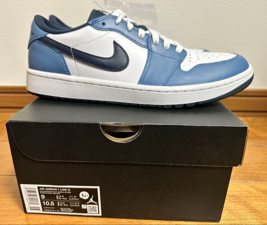 NIKE AIR JORDAN 1 LOW GOLF 27.0cm ②