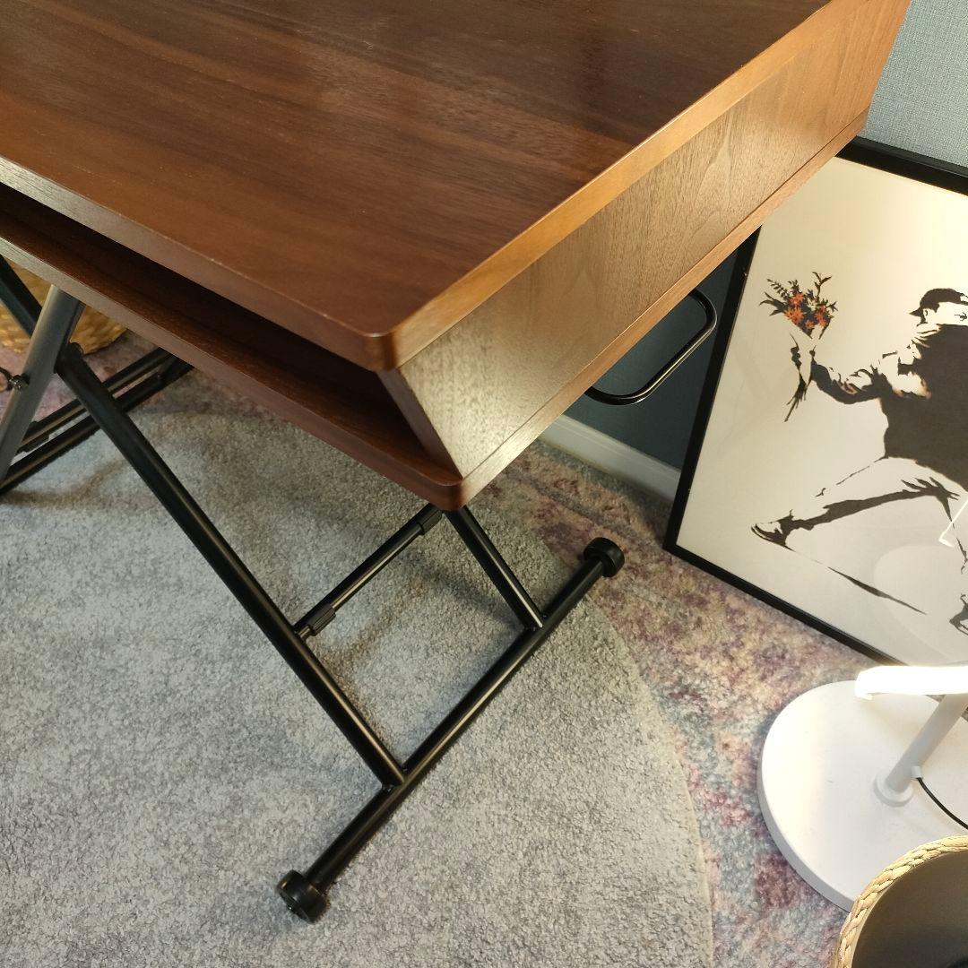 昇降式リフティングシェルフデスク HG-0205