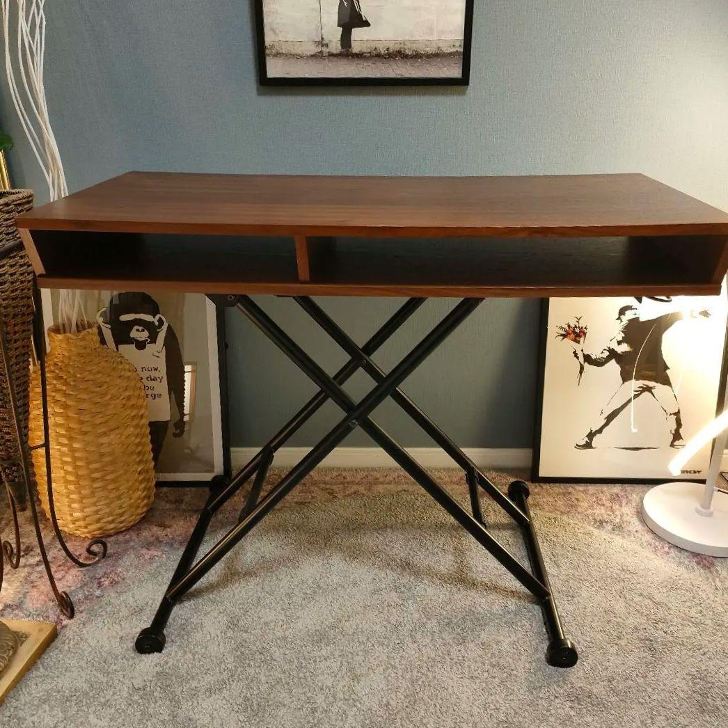 昇降式リフティングシェルフデスク HG-0205