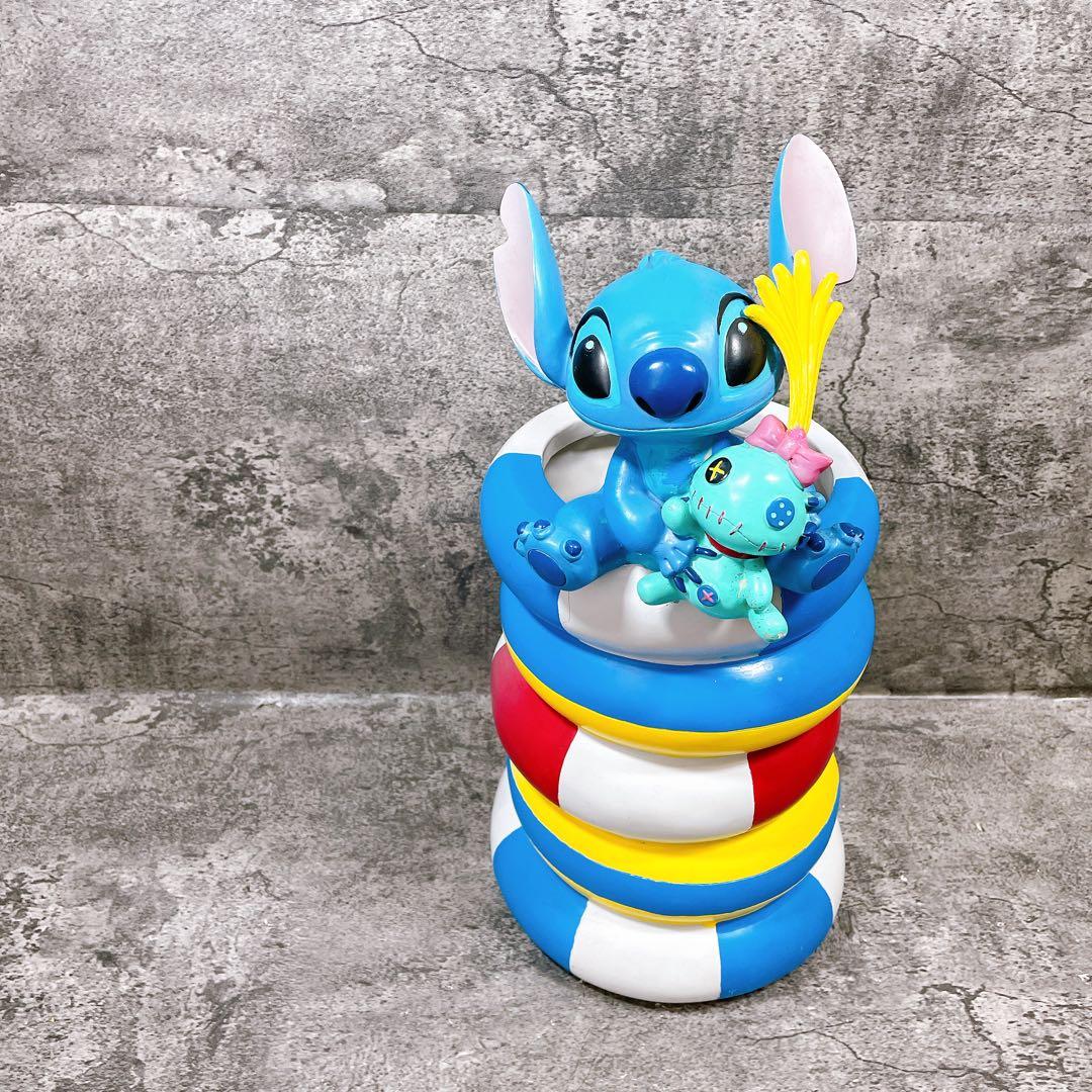 希少　セトクラフト　スティッチ　傘立て ディズニー　ひび割れあり