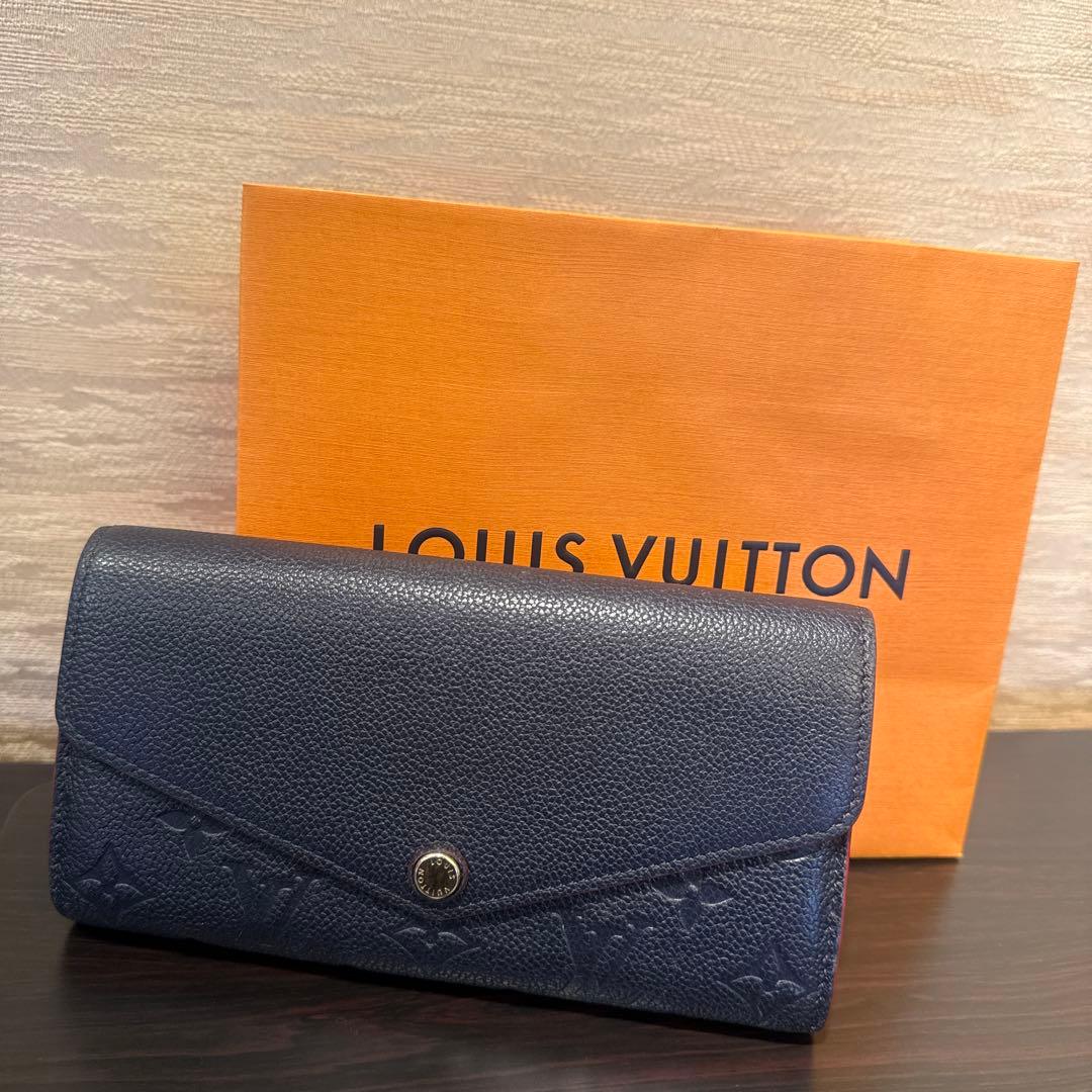 LOUIS VUITTON 長財布 モノグラム アンプラント ポルトフォイユサラ