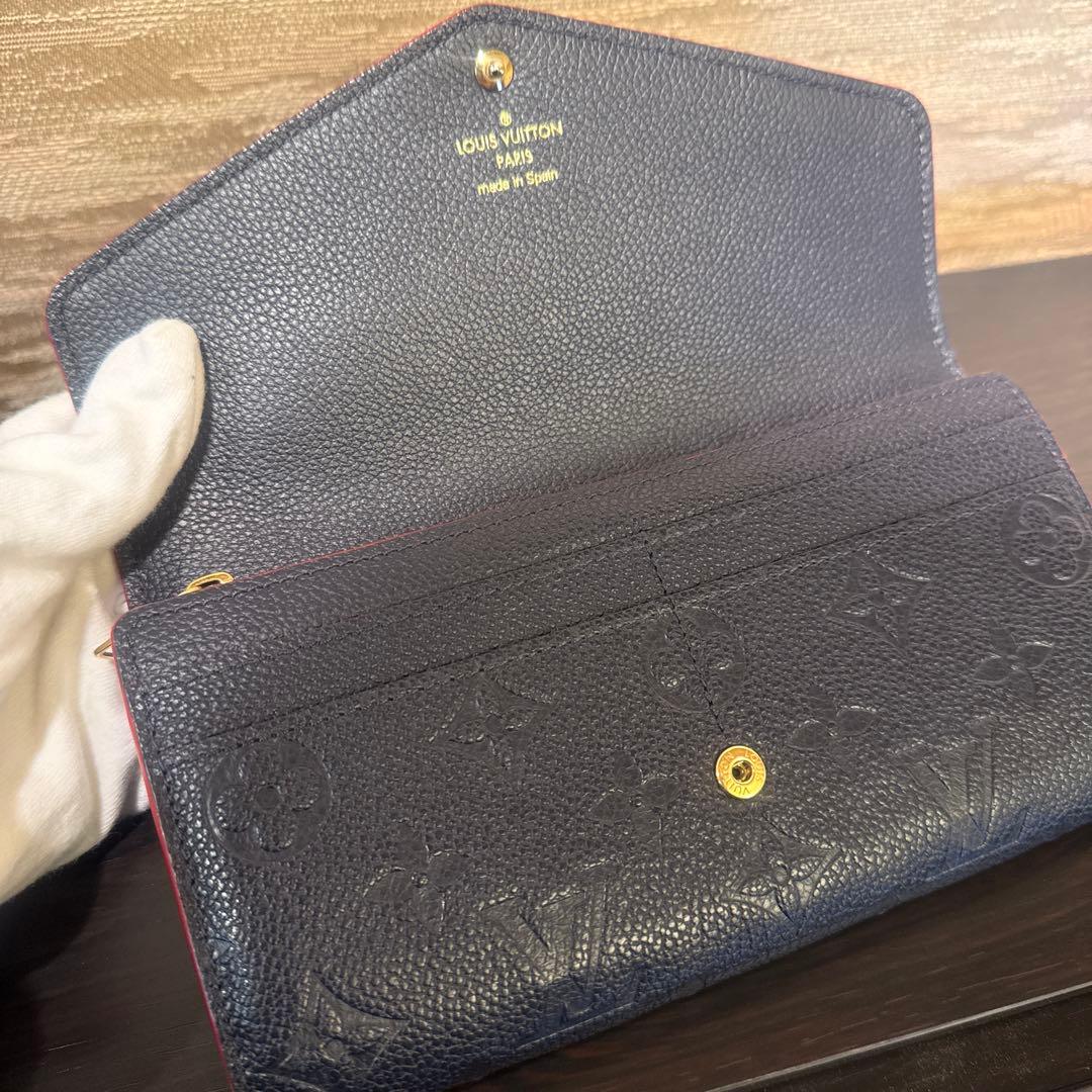 LOUIS VUITTON 長財布 モノグラム アンプラント ポルトフォイユサラ