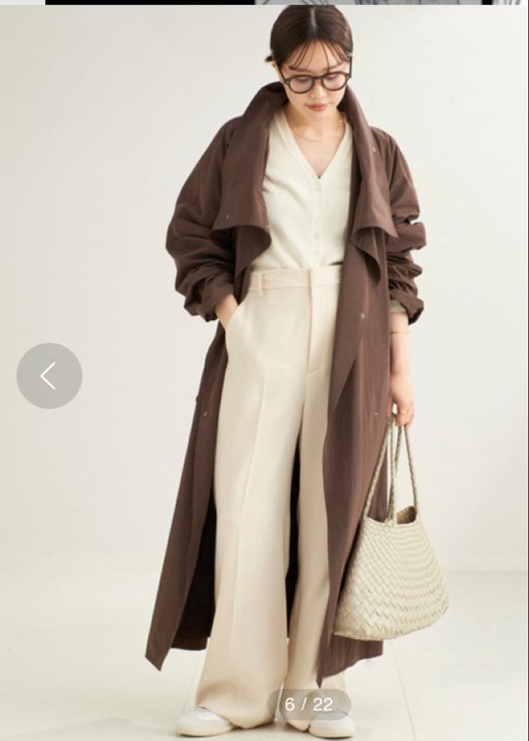 タグ付き plage R’IAM LOOSE トレンチコート ¥45,100