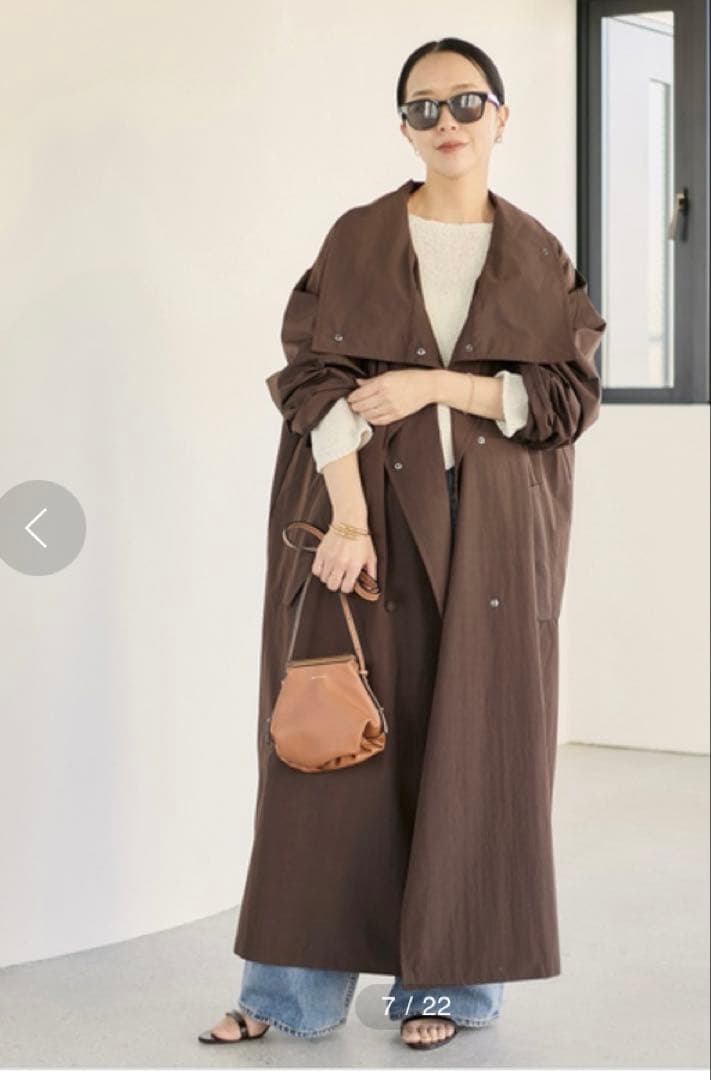 タグ付き plage R’IAM LOOSE トレンチコート ¥45,100