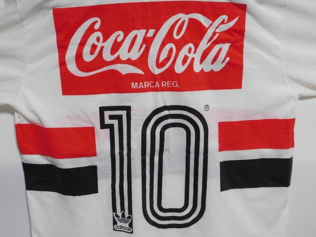 1990 SPFC adidas＆Coca-Colaバージョン公式戦使用品　本物
