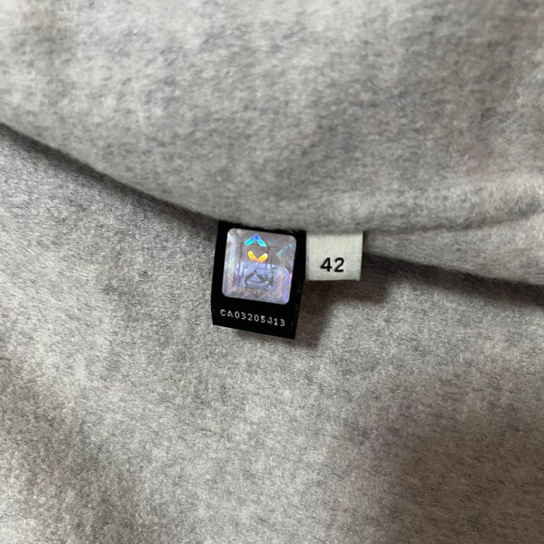 FENDI 毛皮コート カシミヤ100% フォクスファー 42 バイカラー