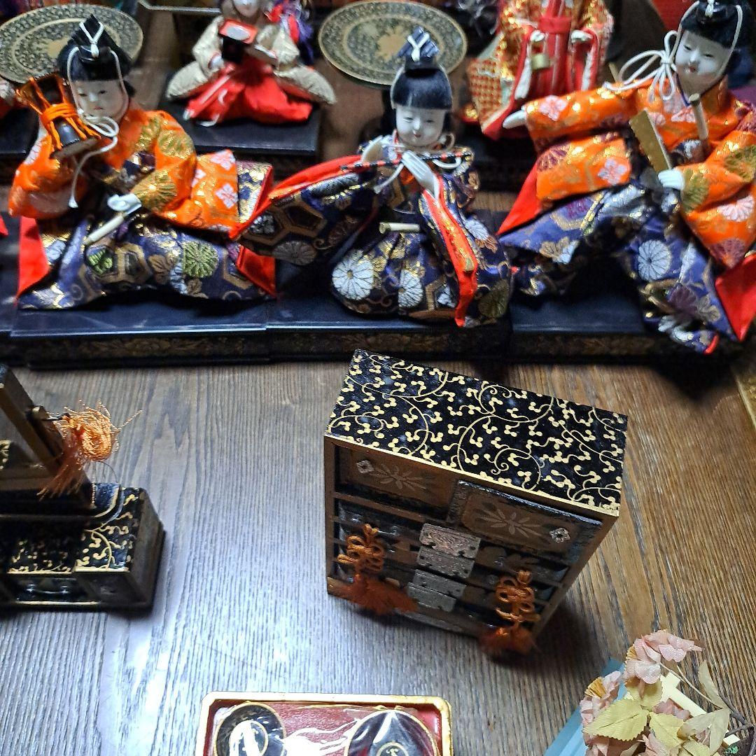 雛人形セット 伝統的な雛祭り用＆3段台