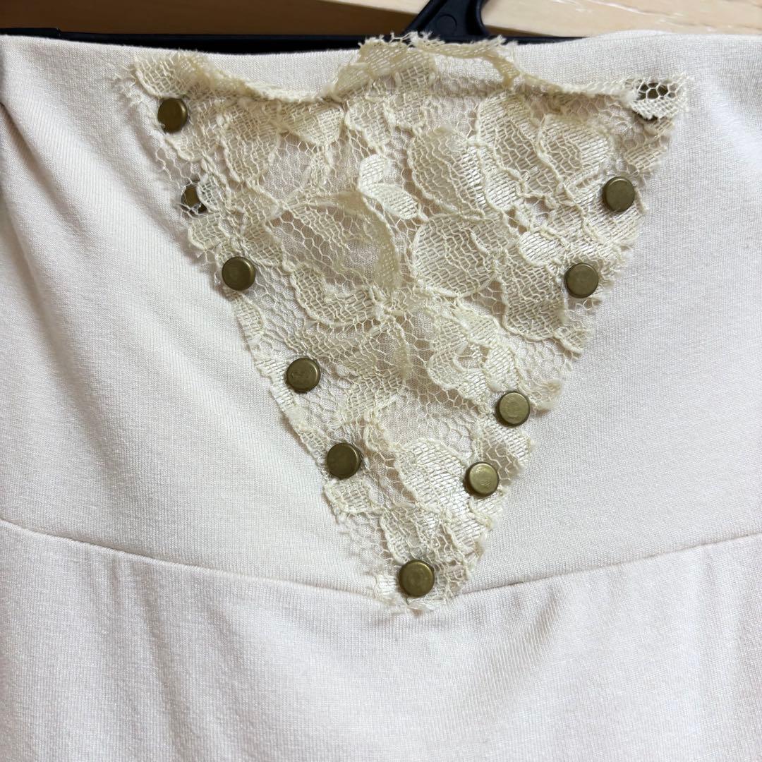 ベリーダンス衣装 ブラトップ＋スカート 白系 kayo