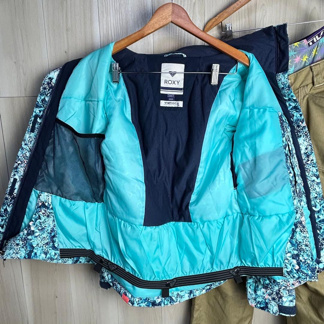 ROXY スノーボードウェア Mサイズ　ロキシー　上下セット