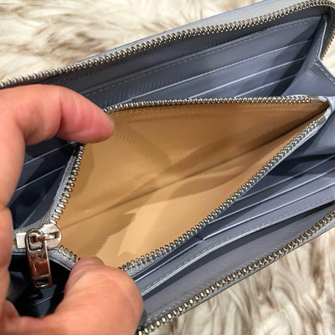 専用！美品‼️‼️JIL SANDER グレー長財布とオレンジケース　セット