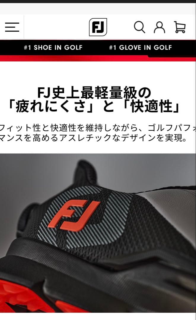 新品未使用　FJ FUEL フューエル BOA 26cm