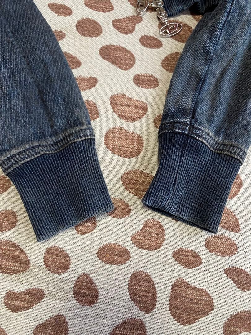 DIESEL トラックジャケット パーカー スウェット デニムジャケット