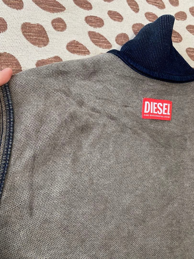 DIESEL トラックジャケット パーカー スウェット デニムジャケット
