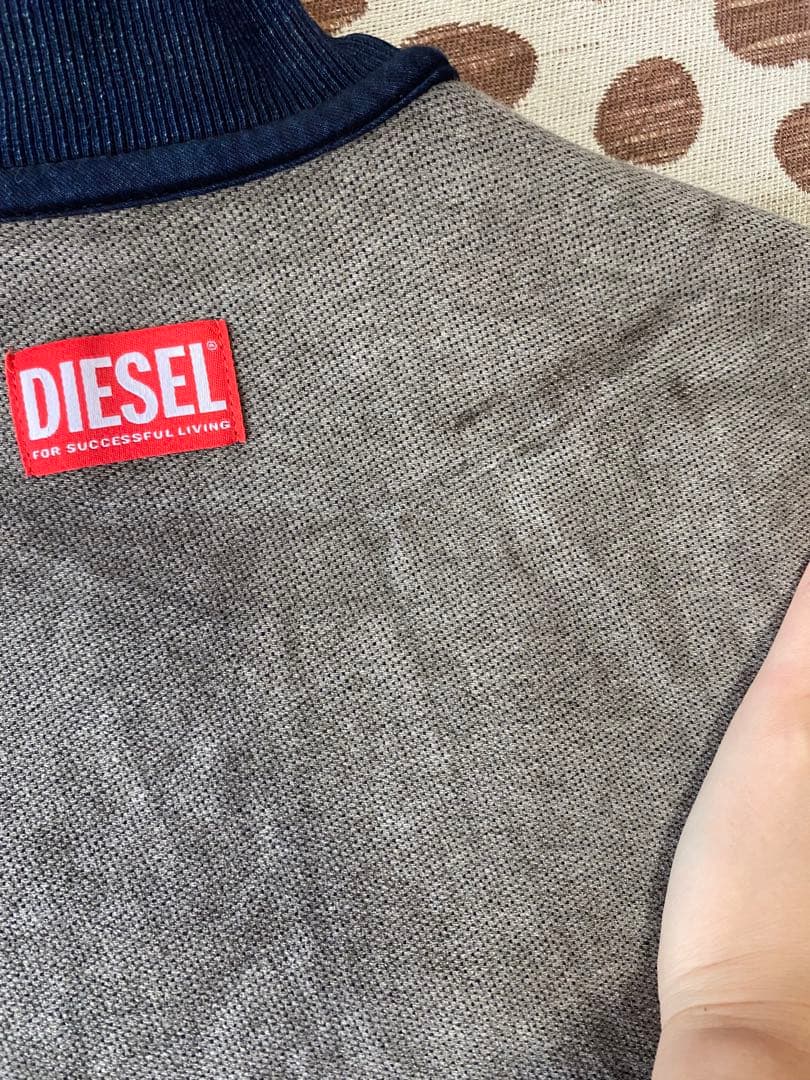 DIESEL トラックジャケット パーカー スウェット デニムジャケット