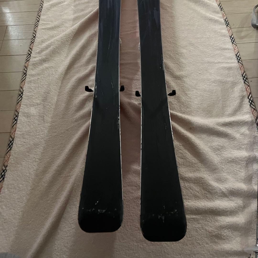 ジュニアスキー 110cm 女の子 スキー板 ストック2点セット ピンク