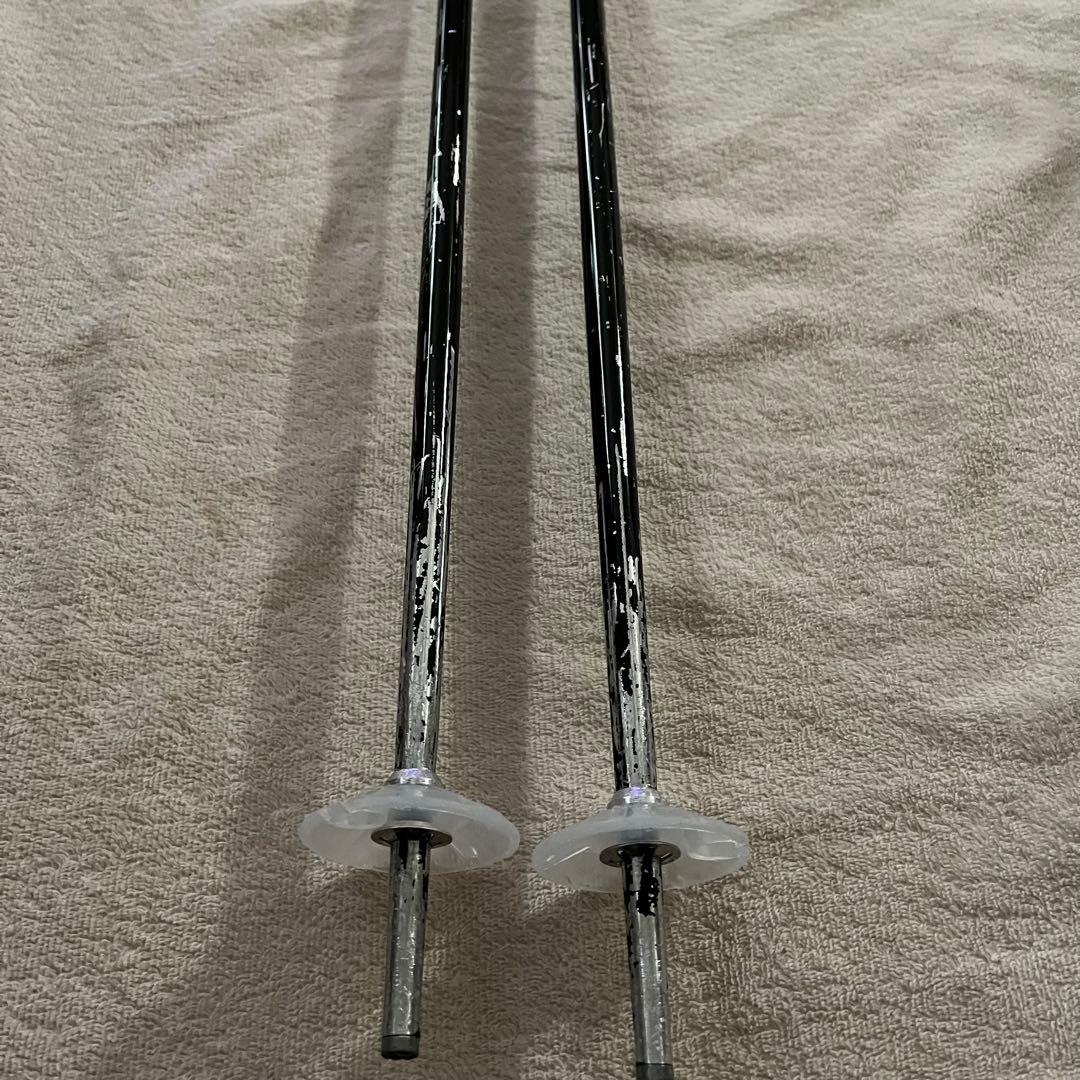 ジュニアスキー 110cm 女の子 スキー板 ストック2点セット ピンク