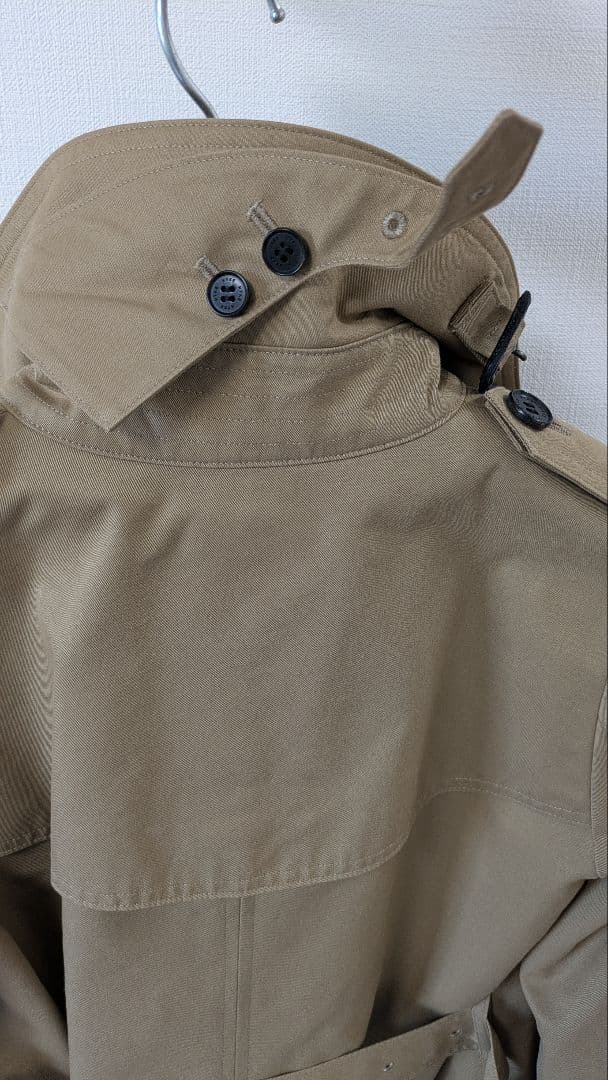 HYKE トレンチコート レギュラーフィット ライナー付き　サイズ2