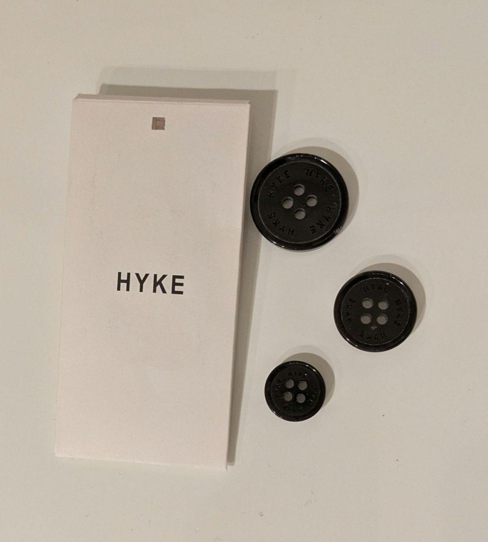 HYKE トレンチコート レギュラーフィット ライナー付き　サイズ2