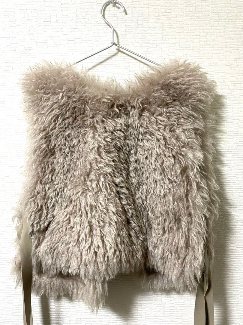 GRACE CONTINENTAL ショートファージレ ベージュ