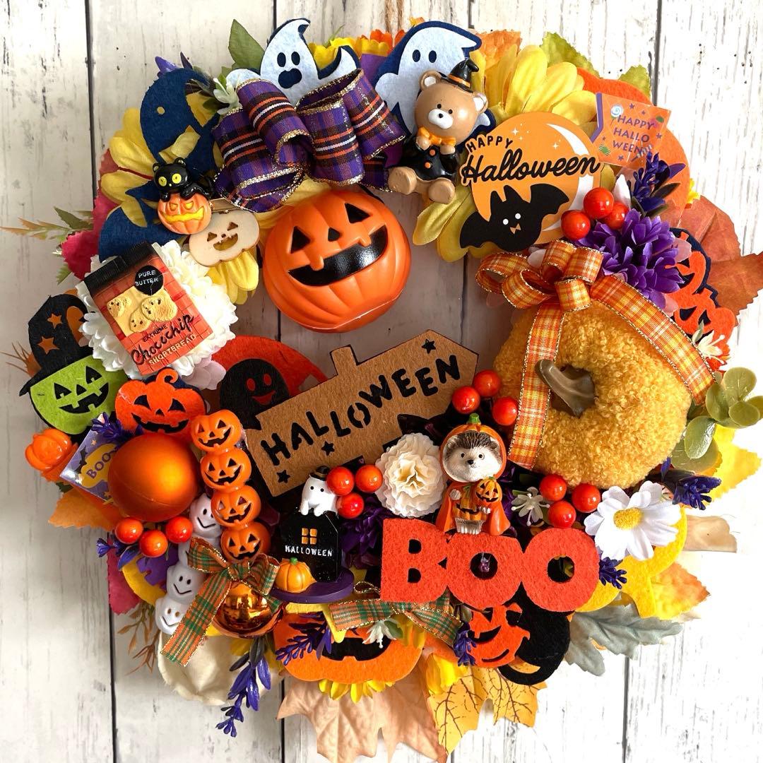 ハロウィンアレンジリース❣️H♡Y☆mama確認用❣️3つセット❣️