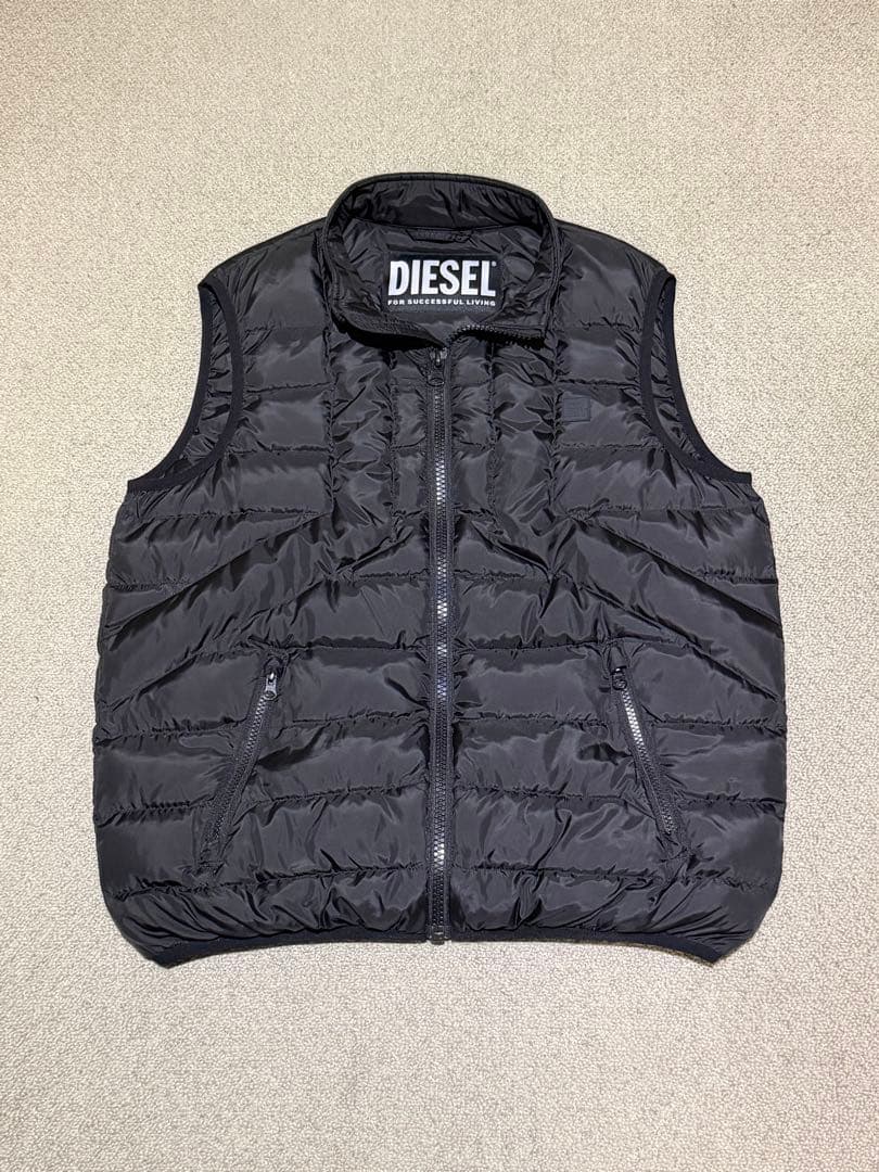 【美品・正規品】DIESEL W-DWAIN-VEST ブラック