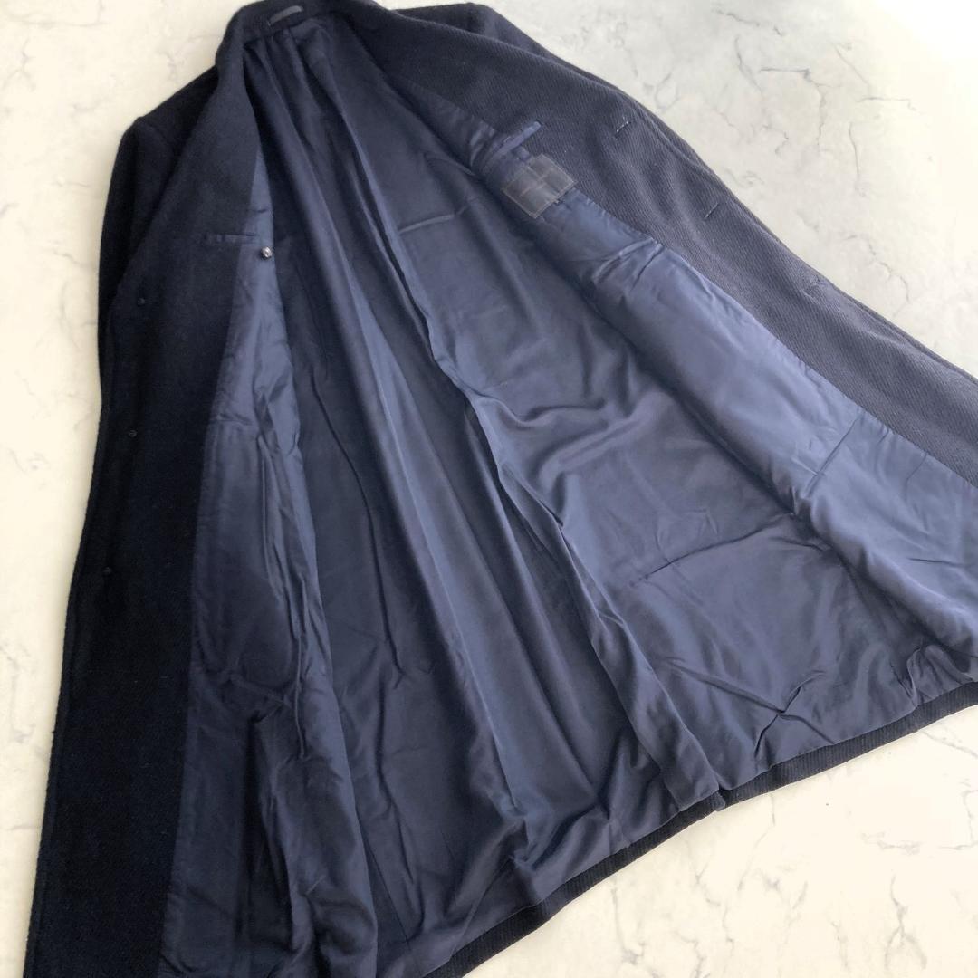 【1980sアーカイブ】コムデギャルソンオム 肉厚織ブラックスーパーロングコート