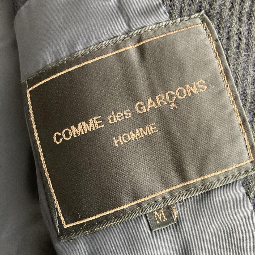 【1980sアーカイブ】コムデギャルソンオム 肉厚織ブラックスーパーロングコート