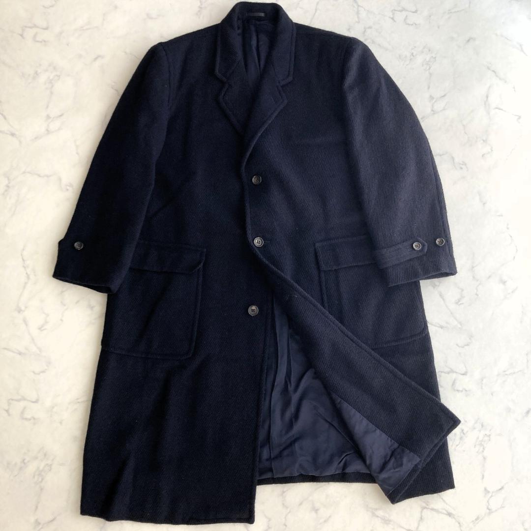 【1980sアーカイブ】コムデギャルソンオム 肉厚織ブラックスーパーロングコート