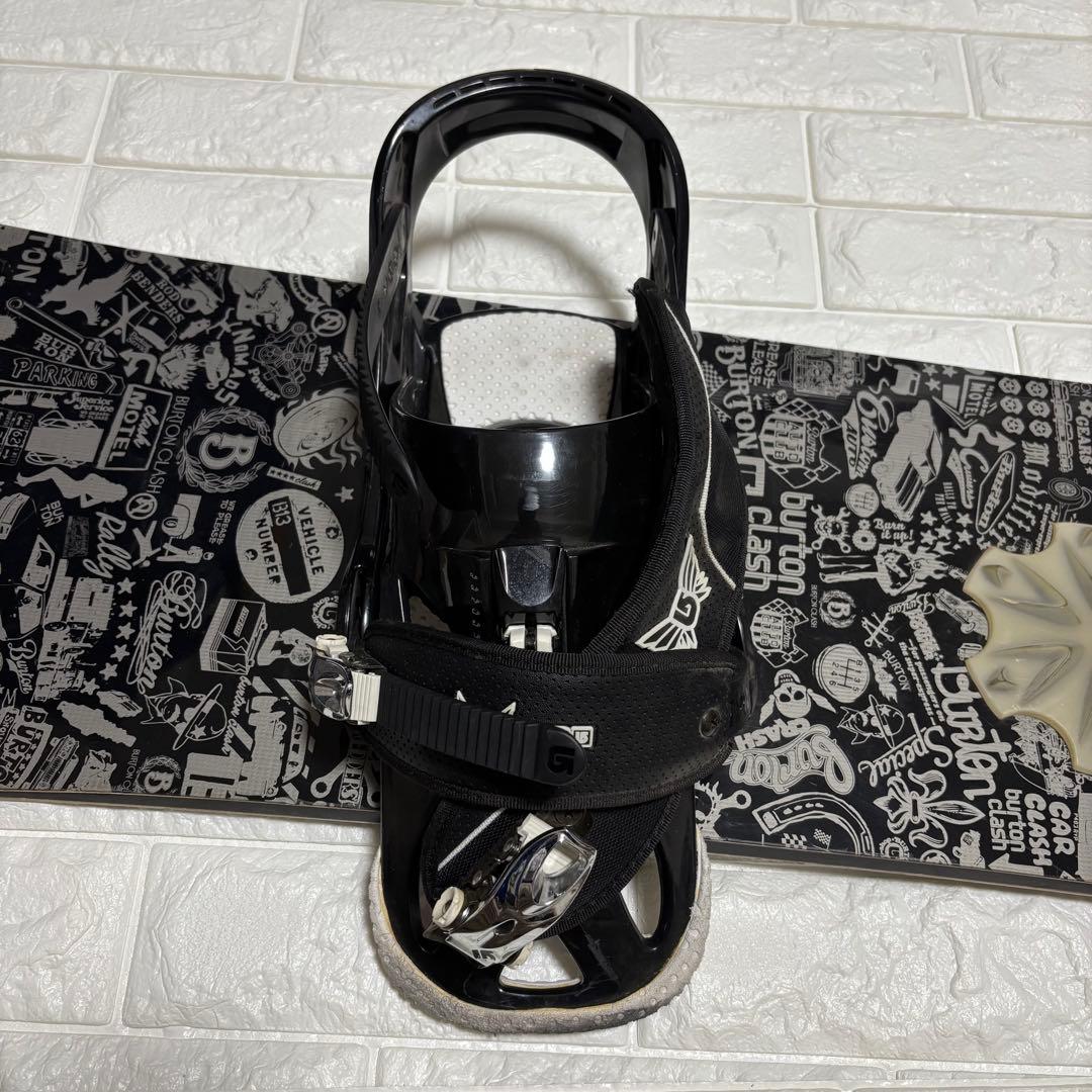 Burton CLASH 155×FREE STYLE (Ｌ)スノーボードセット