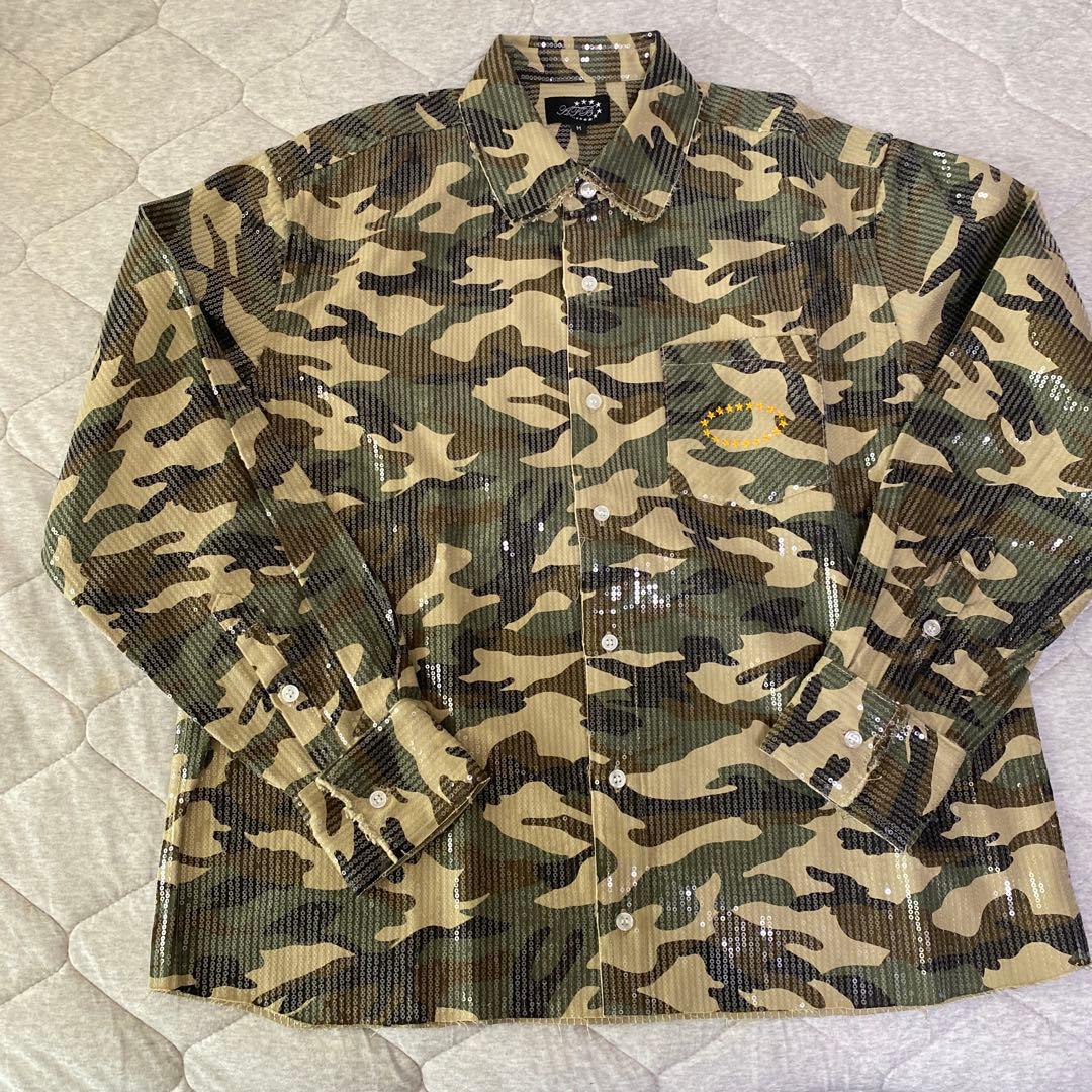 AFB シャツ　長袖　迷彩