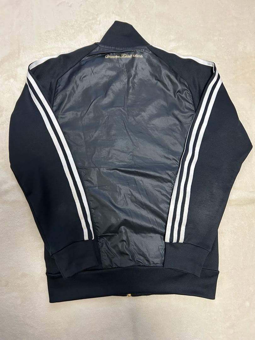 【希少】adidas ドイツ代表 刺繍ロゴ トラックジャケット ジャージ