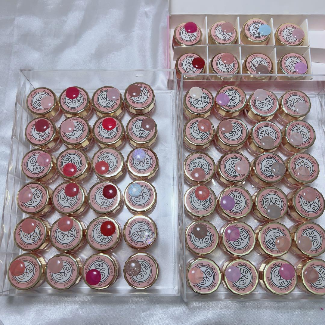 リリージェル80色セットLilygel