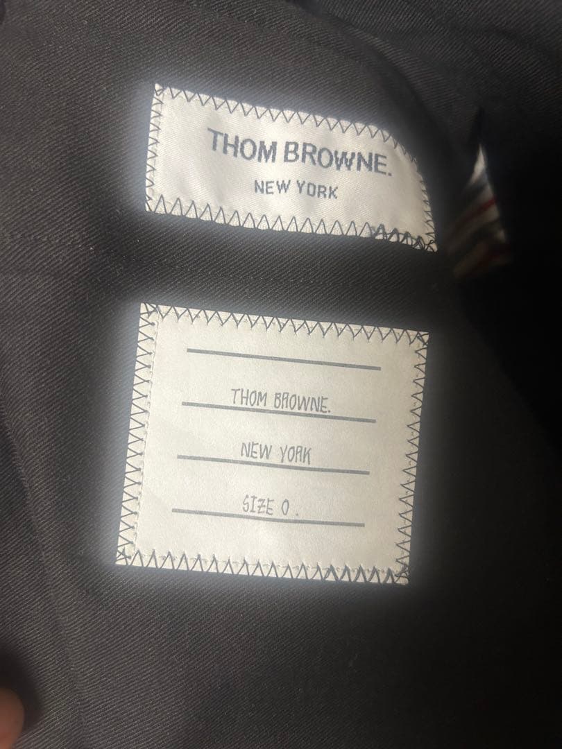 希少)THOM BROWNE グレー スーツ セットアップ　サイズ0