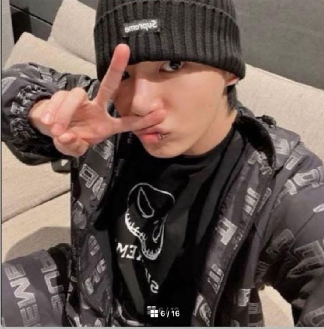 Supreme Overdyed Beanie ブラック 新品未開封