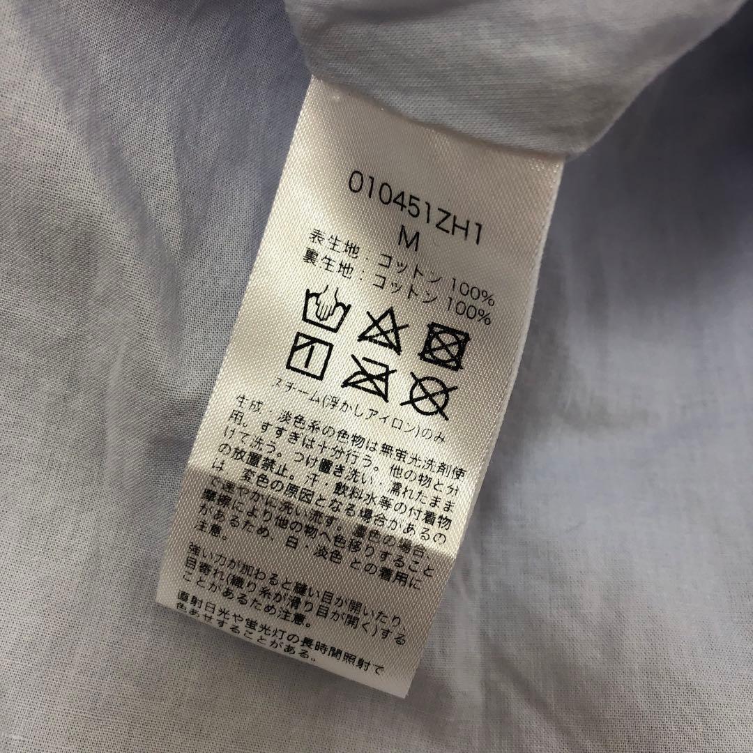 ne Quittez pas コットンボイルホイルフラワープリントスリーブドレス