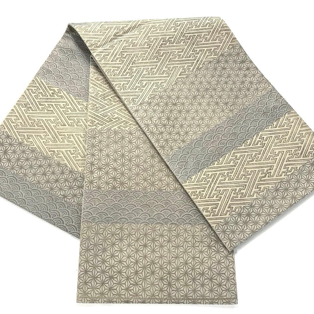 専用帯5875 5099 二点セット●高級 正絹 六通 袋帯