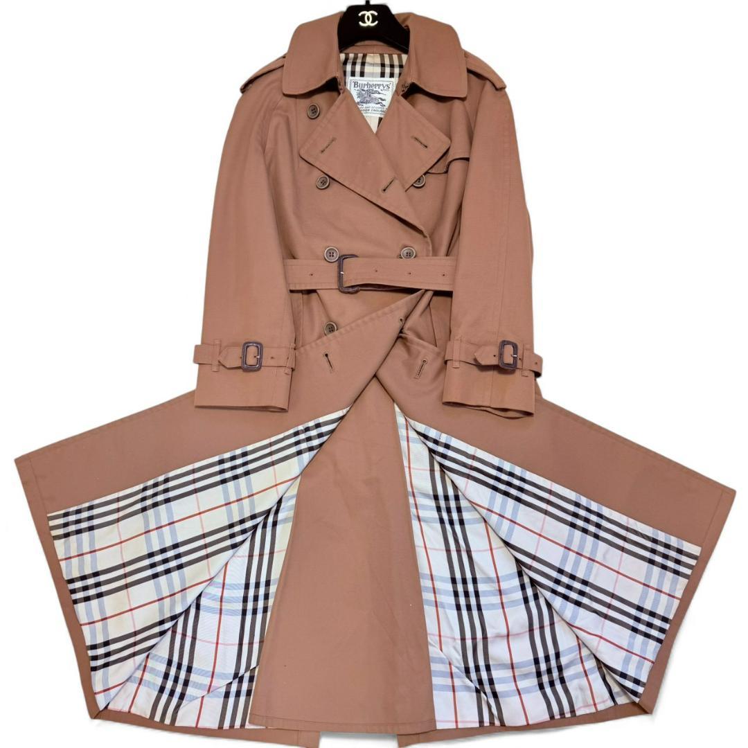 BURBERRY 腰ベルト ヴィンテージ ブラウン レディース トレンチコート