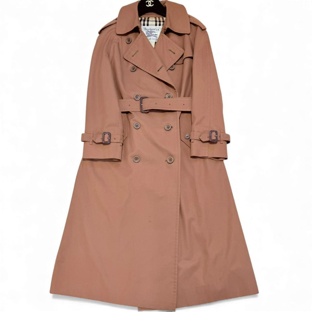 BURBERRY 腰ベルト ヴィンテージ ブラウン レディース トレンチコート
