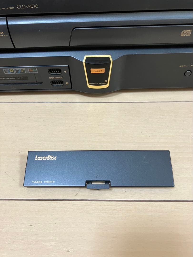 ジャンク品 レーザーアクティブ CLD-A100 メガLD PAC-S1