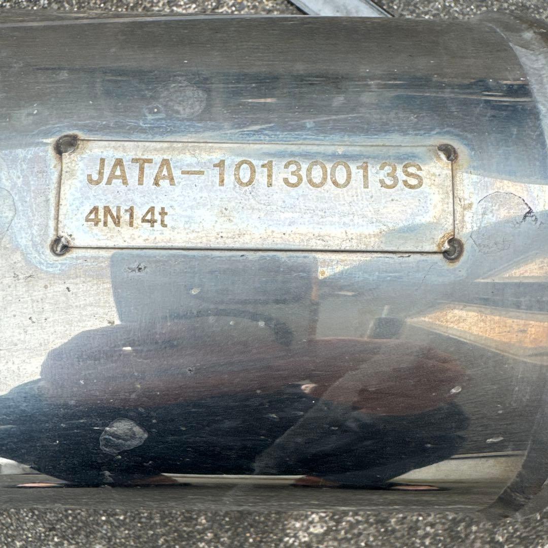 DELICA D:5 ステンレス製リアマフラー