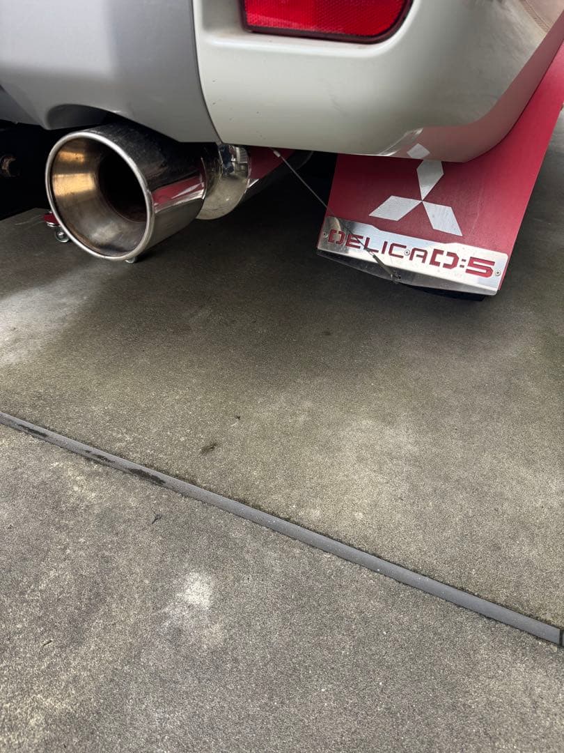 DELICA D:5 ステンレス製リアマフラー