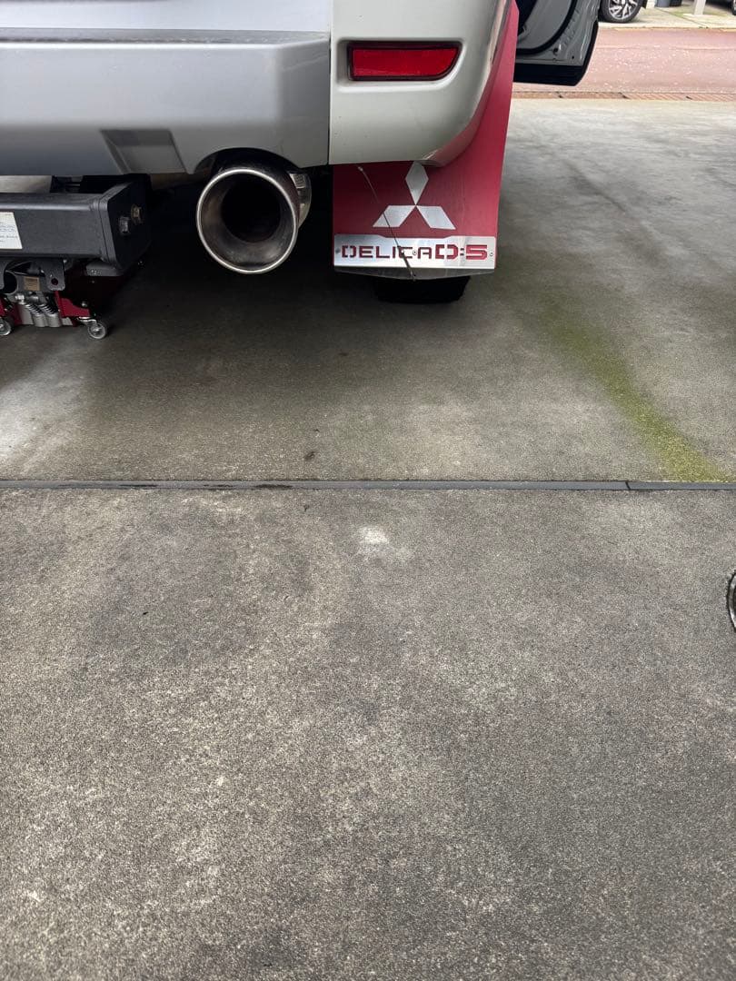 DELICA D:5 ステンレス製リアマフラー