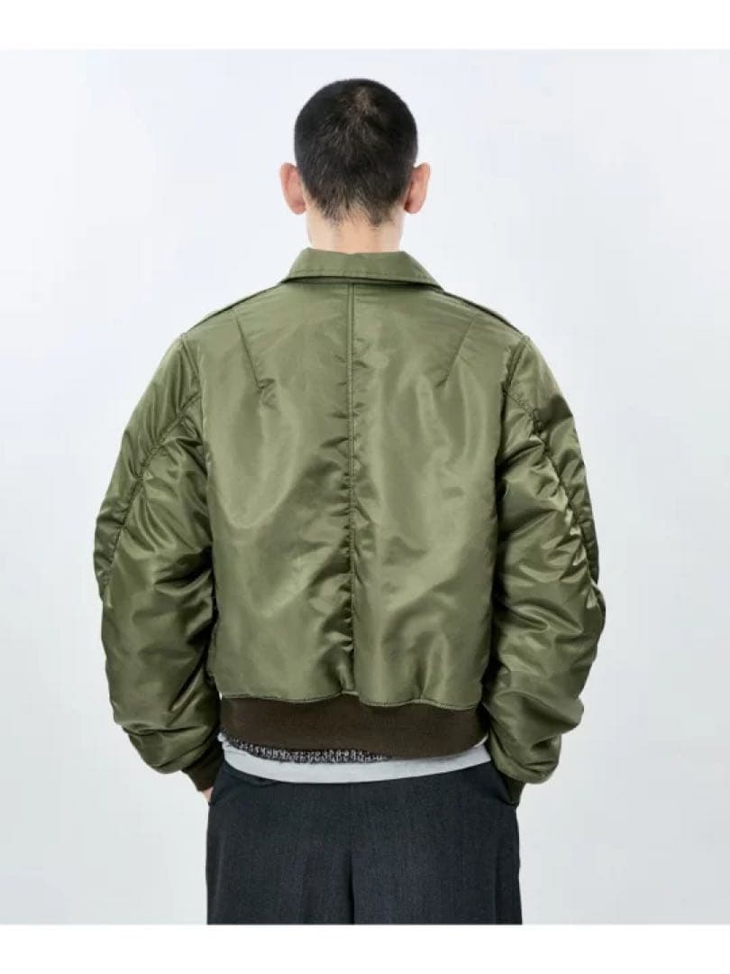 A2 MILITARY ARM VOLUME BLOUSON アダムエロペ
