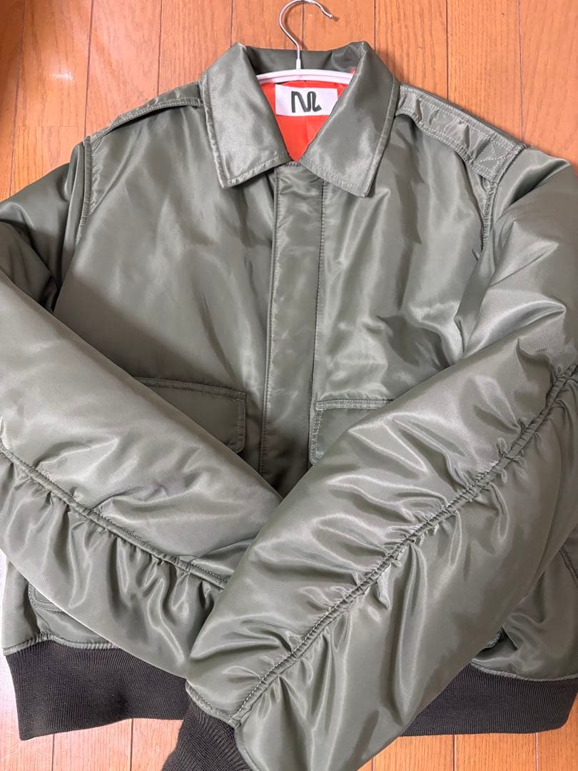 A2 MILITARY ARM VOLUME BLOUSON アダムエロペ