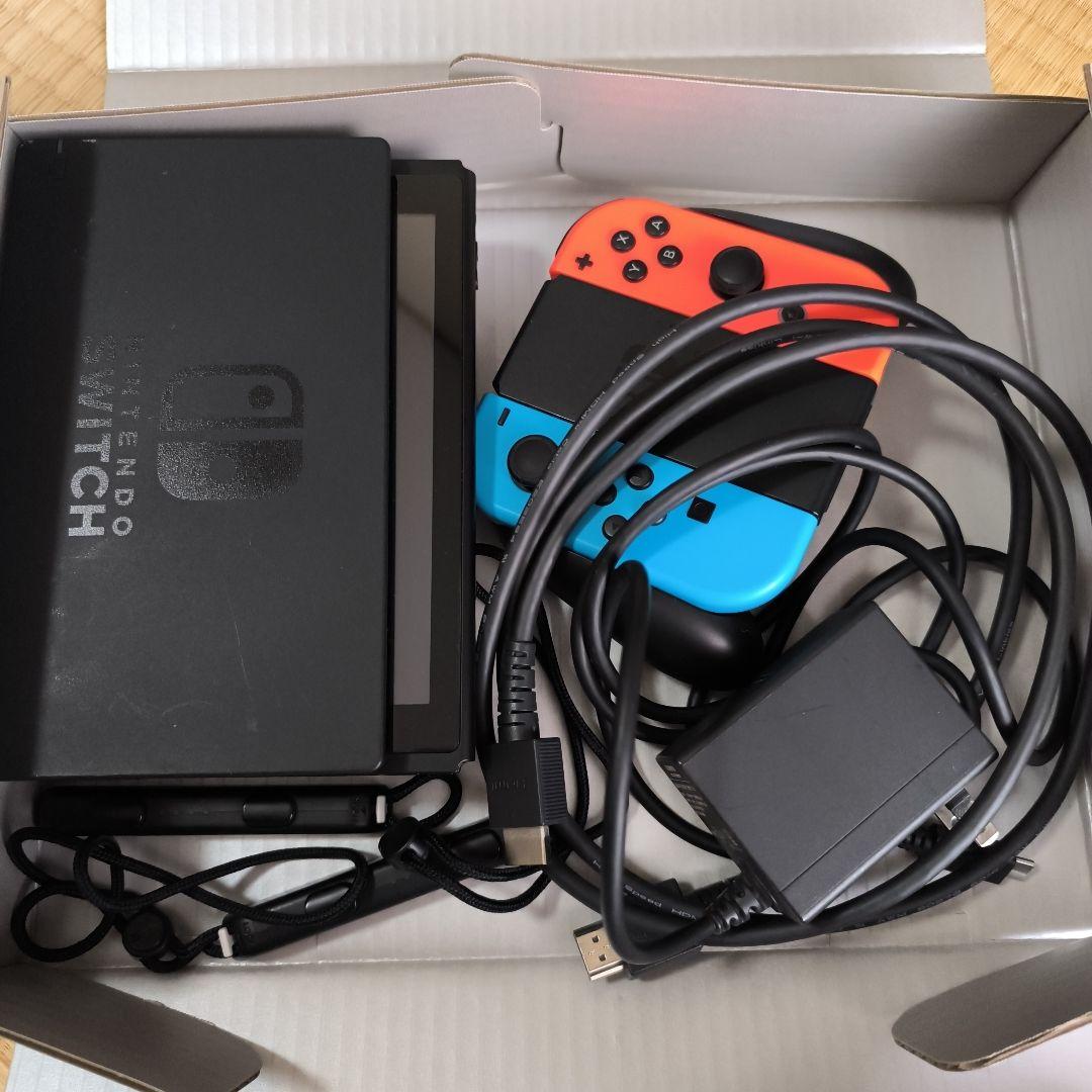 Nintendo Switch 本体 オレンジ/青