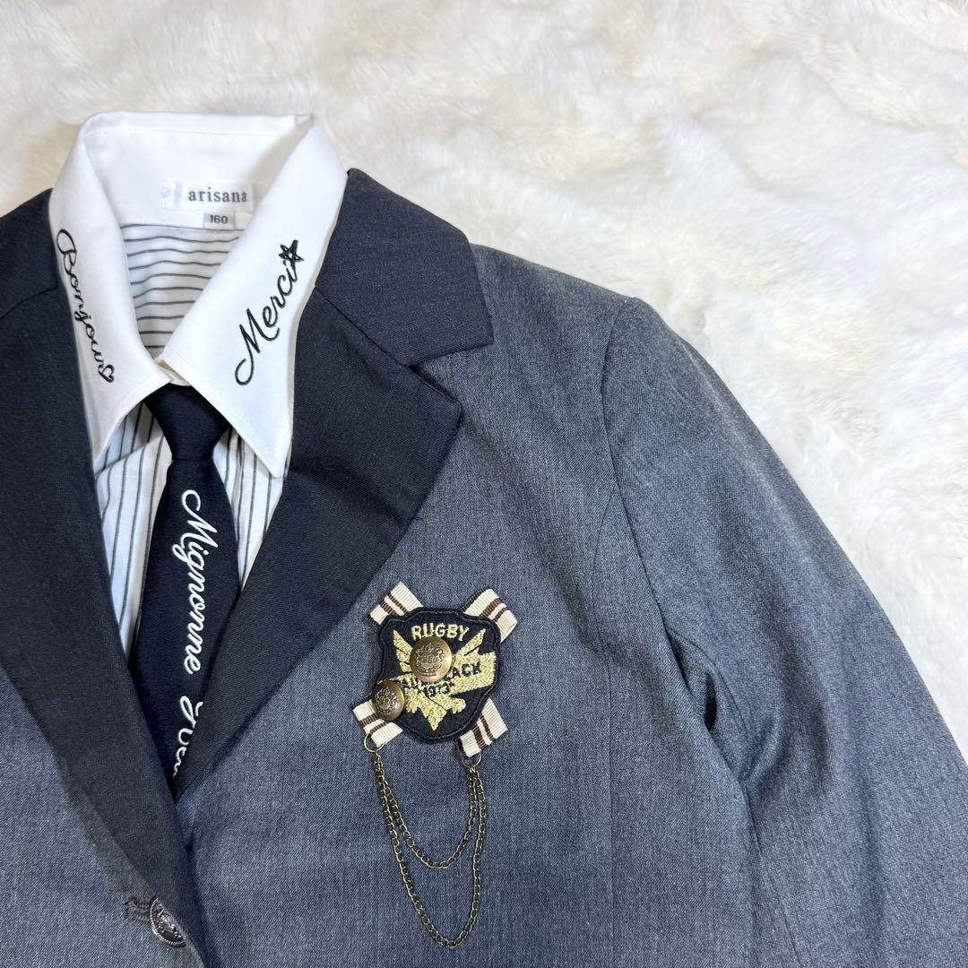 arisana フォーマル 卒服 卒業式 フォーマル 160cm 4点セット