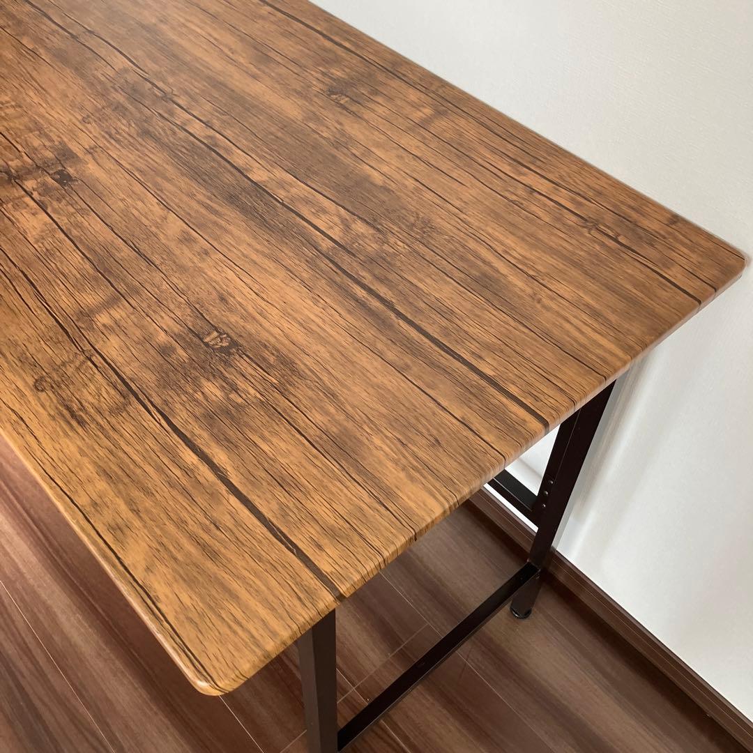 3*6様 幅100cm 折りたたみデスク FLAP 完成品 Brown Pine