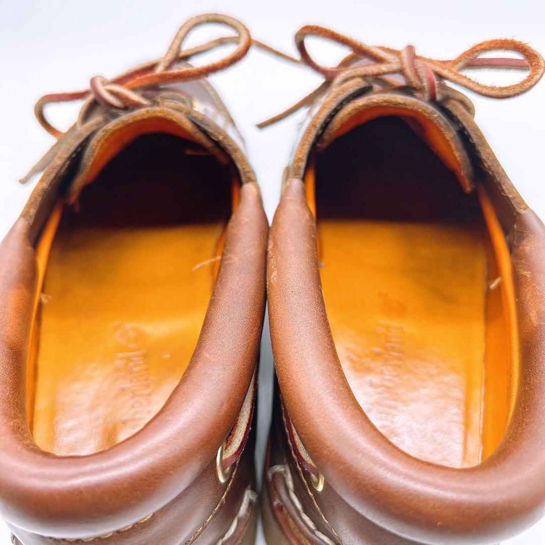 Timberland ティンバーランド 26 デッキシューズ 3eye モカシン