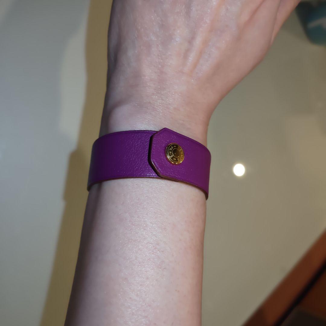 【 新品】エルメス プティアッシュ レザーバングル