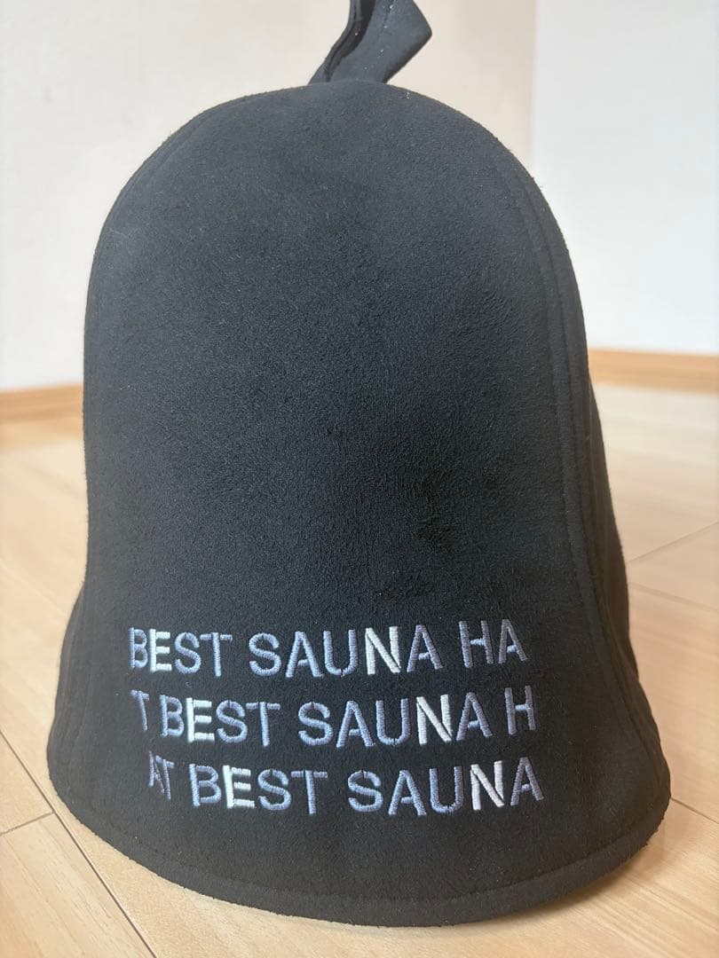 EN×BSH サウナハット 黒 刺繍 限定 コラボ おまけ付 希少